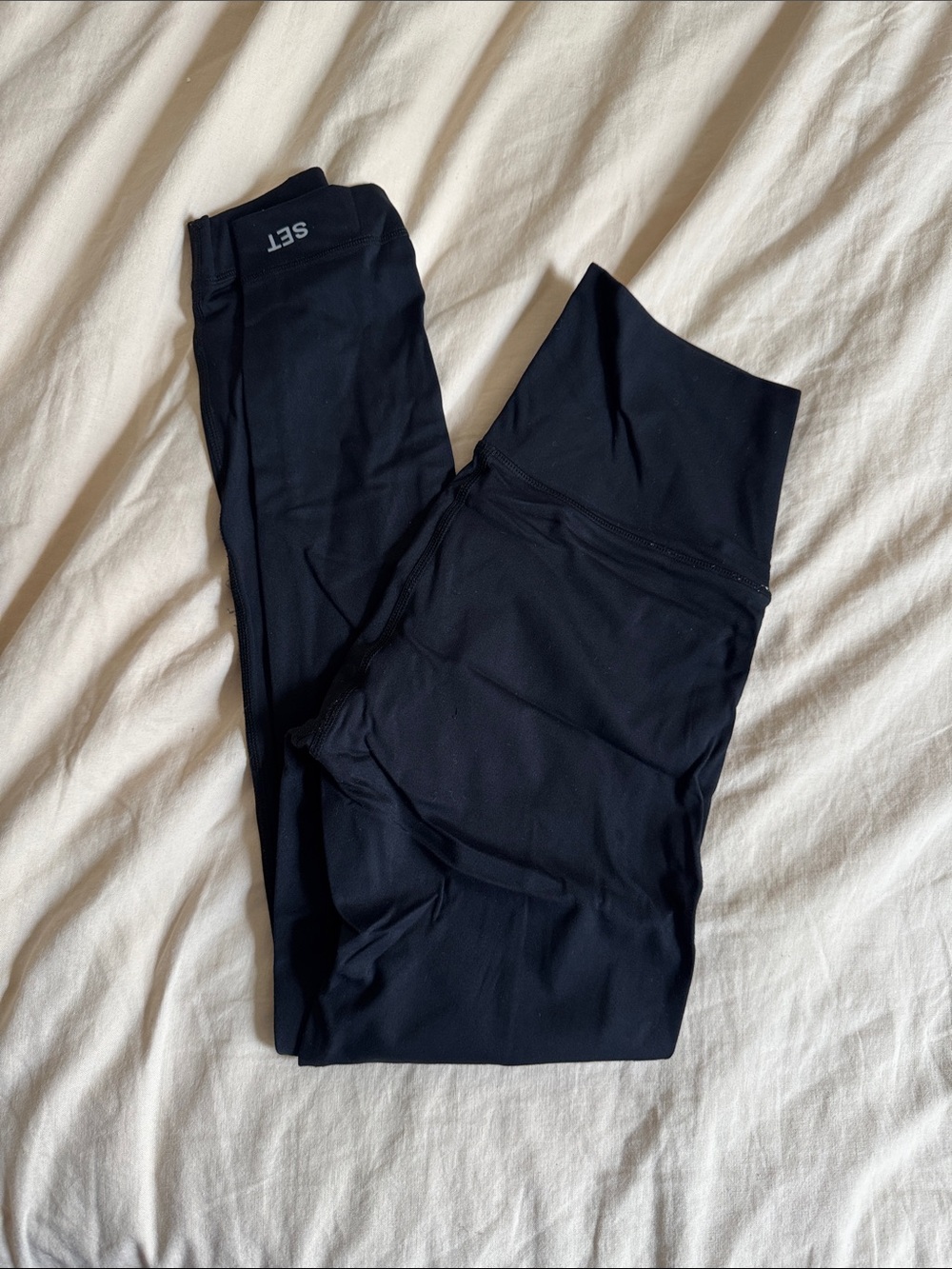 SET Active Black High-Waist Leggings